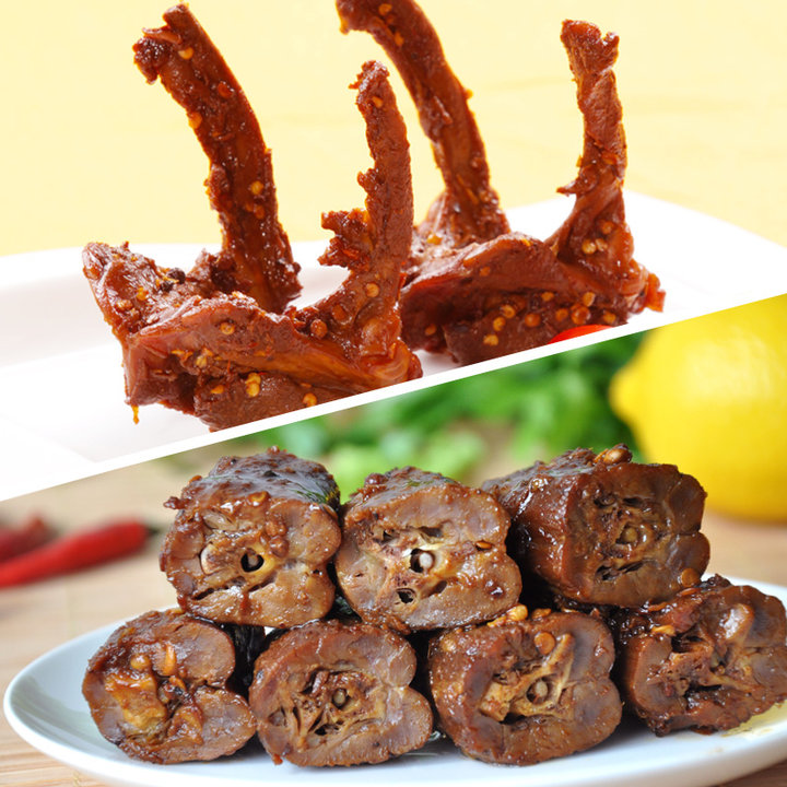 周黑鸭·盒装鸭脖*200g